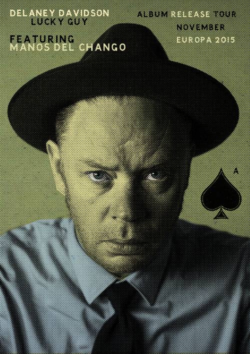 Delaney Davidson releases "Lucky Guy" and announces European tourdates